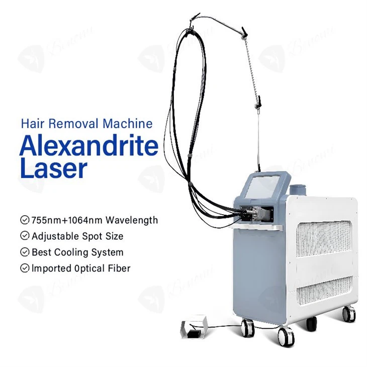 Candelaser Hair Removal Machine Alexandrite Laser 755 1064nm Machine
