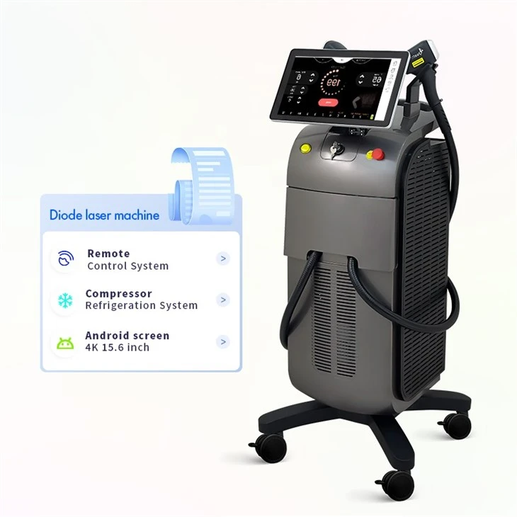 The Most Advanced 4-wavelength Diode Laser Hair Removal Machine