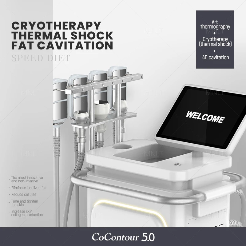 CRYOTHERAPY THERMAL SHOCK FAT CAVITATION SPEED เครื่องลดน้ำหนัก