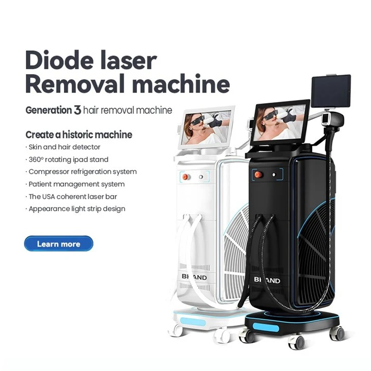 Ice Titanium AI Diode Laser Hair Removal Machine
