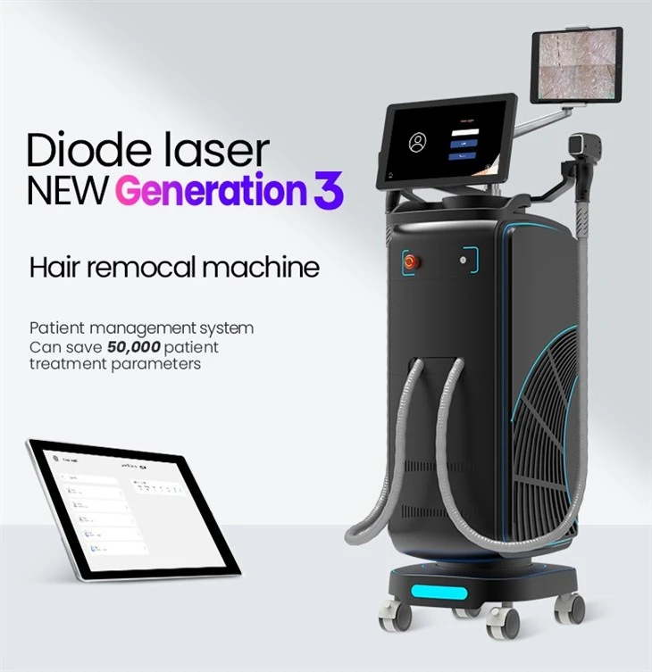 Ice Titanium AI Diode Laser Hair Removal Machine