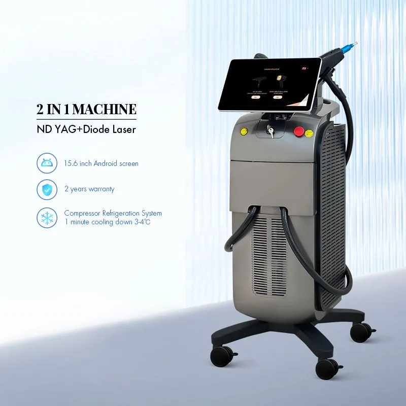 เครื่อง Nd YAG+Diode Laser 2 in 1